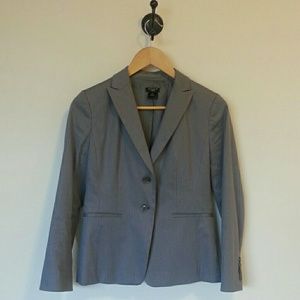 Skirt suit set Ann Taylor petite pinstripe